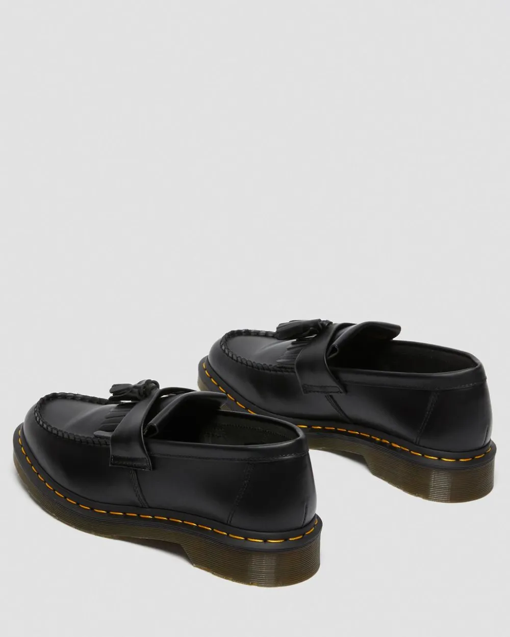 Nahkaiset Adrian Yellow Stitch Smooth Tassle -Loaferit*Dr. Martens Cheap