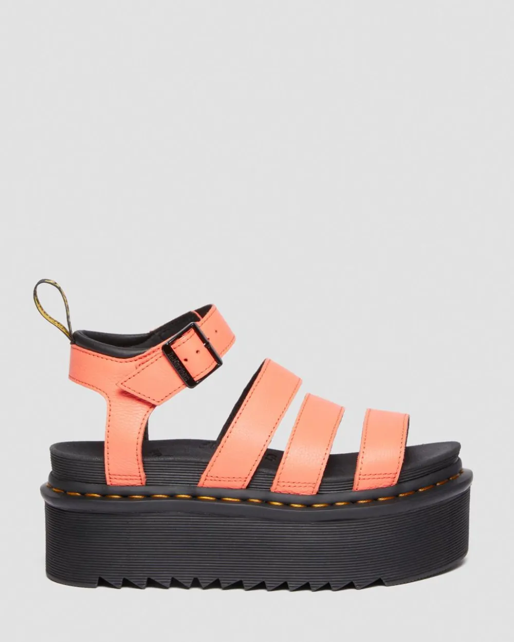 Nahkaiset Blaire Quad Pisa Strap Platform -Sandaalit*Dr. Martens Shop