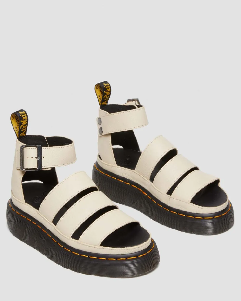 Nahkaiset Clarissa Ii Pisa Strap Platform -Sandaalit*Dr. Martens Cheap