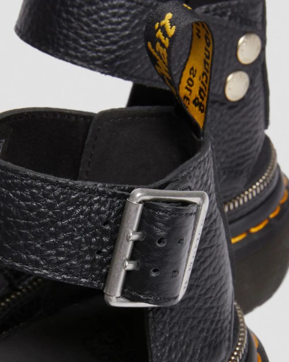 Nahkaiset Clarissa Ii Quad Hardware Milled Nappa Platform -Sandaalit*Dr. Martens Online