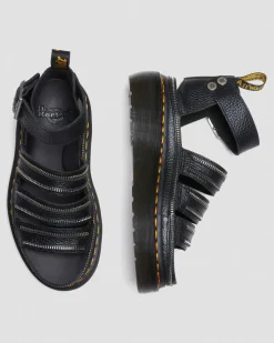 Nahkaiset Clarissa Ii Quad Hardware Milled Nappa Platform -Sandaalit*Dr. Martens Online