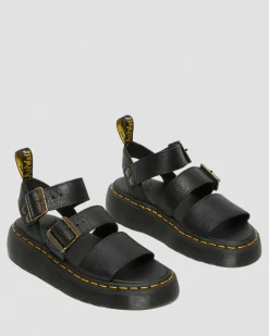 Nahkaiset Gryphon Quad Platform -Sandaalit*Dr. Martens Clearance