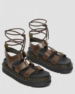 Nahkaiset Nartilla Illusion -Gladiaattorisandaalit*Dr. Martens New