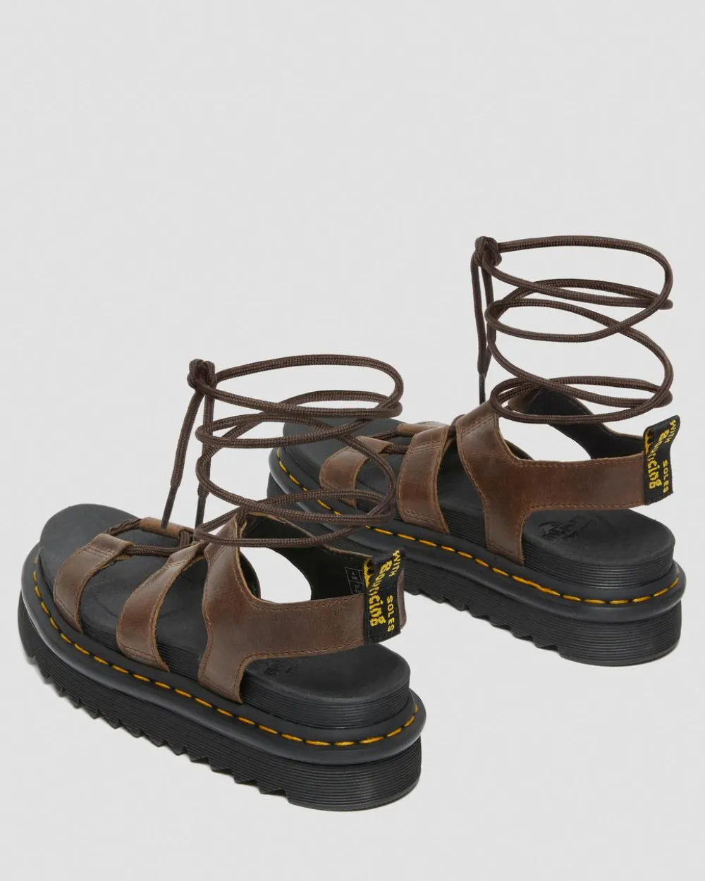 Nahkaiset Nartilla Illusion -Gladiaattorisandaalit*Dr. Martens New