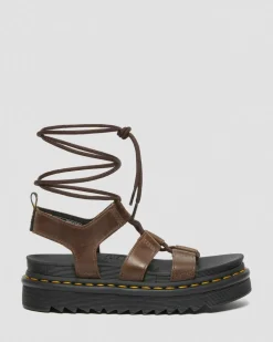 Nahkaiset Nartilla Illusion -Gladiaattorisandaalit*Dr. Martens New