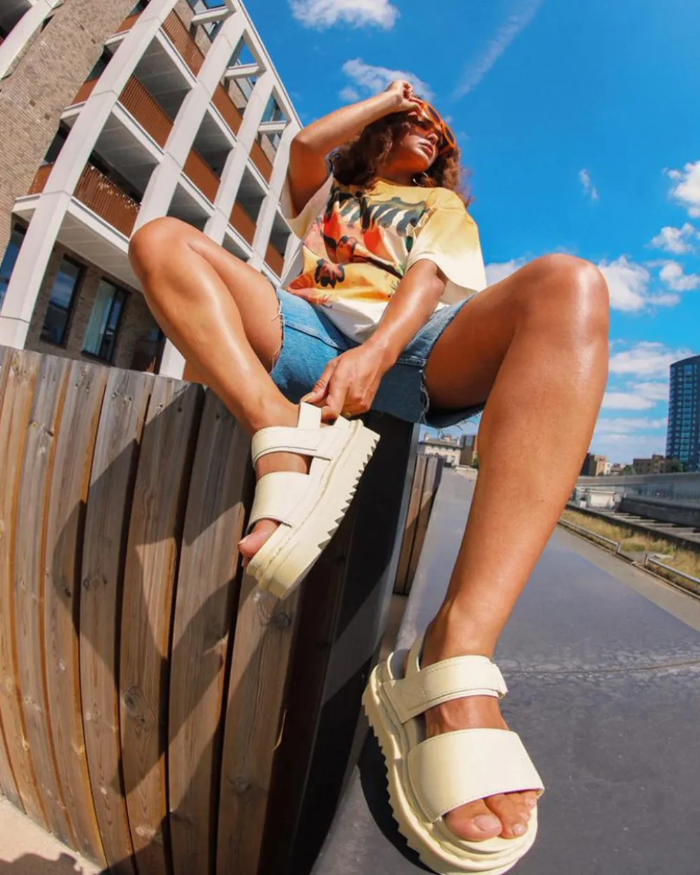 Nahkaiset Voss Hydro -Remmisandaalit*Dr. Martens New