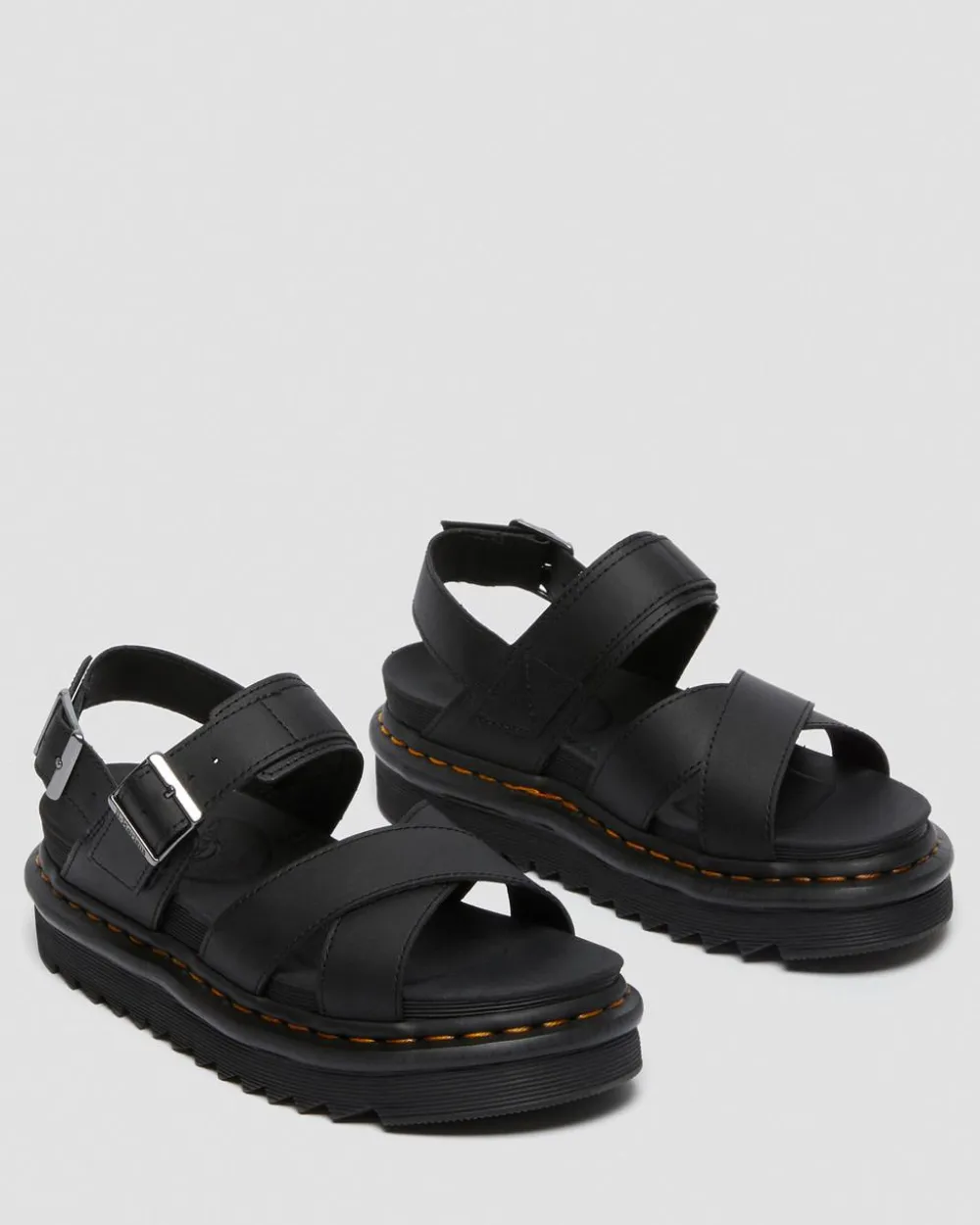 Nahkaiset Voss Ii Hydro -Remmisandaalit*Dr. Martens Hot