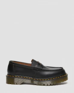Penton Bex Yellow Stitch Quilon Leather -Loaferit*Dr. Martens Best Sale