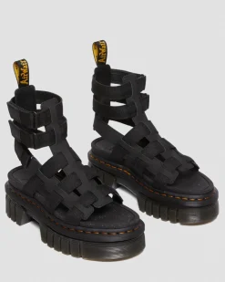 Ricki Extra Tough Leather Platform Gladiator Sandals*Dr. Martens Outlet