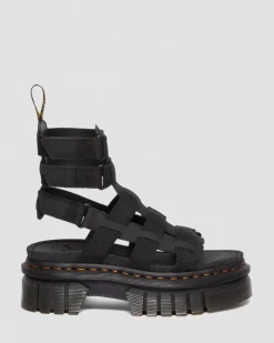 Ricki Extra Tough Leather Platform Gladiator Sandals*Dr. Martens Outlet