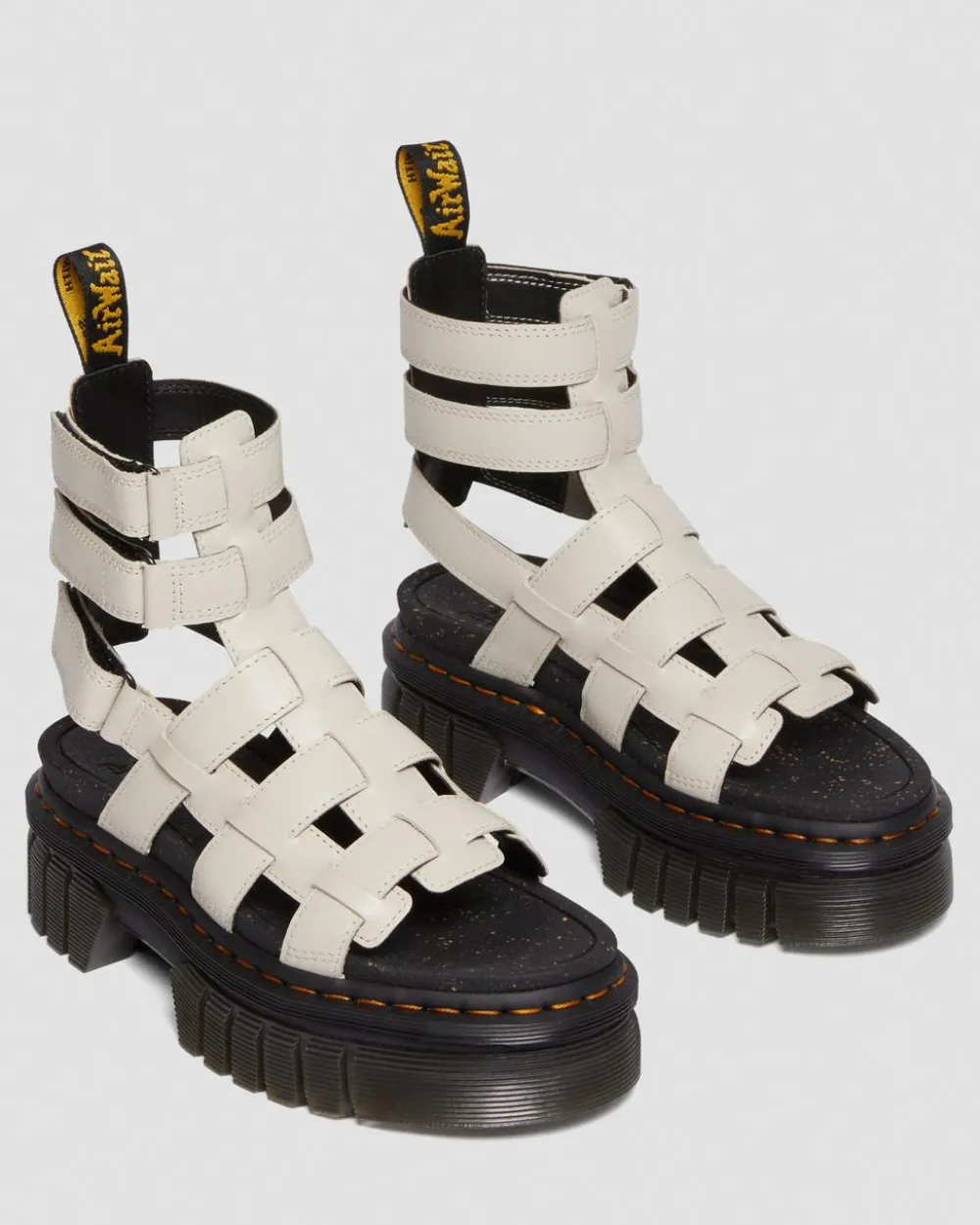 Ricki Nappa Lux Leather Platform -Gladiaattorisandaalit*Dr. Martens Online