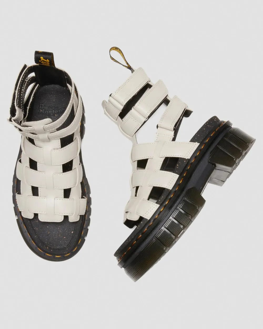 Ricki Nappa Lux Leather Platform -Gladiaattorisandaalit*Dr. Martens Online