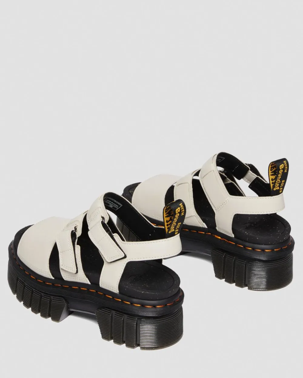 Ricki Nappa Lux Leather 3-Strap Platform -Sandaalit*Dr. Martens Sale
