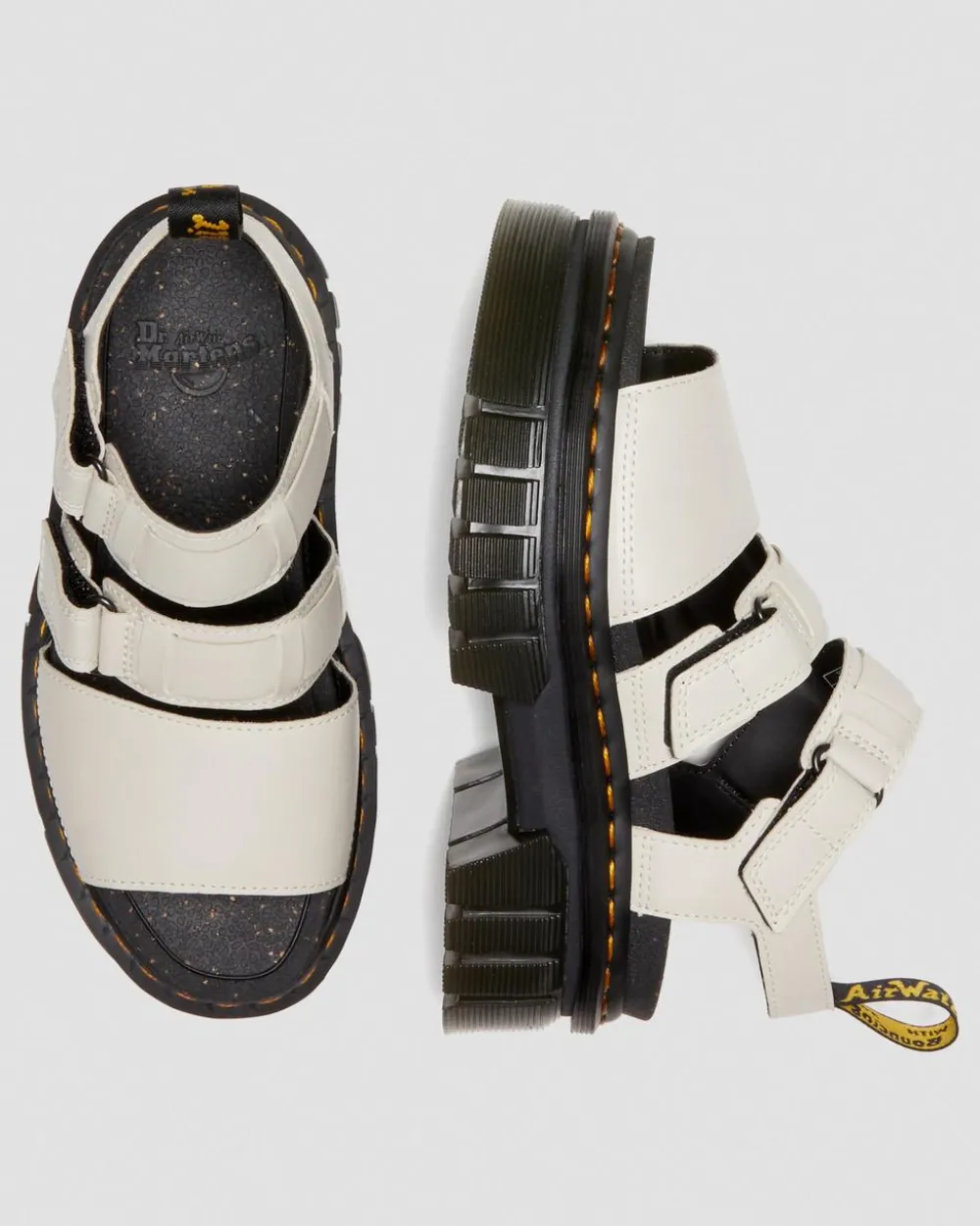 Ricki Nappa Lux Leather 3-Strap Platform -Sandaalit*Dr. Martens Sale