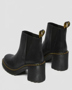 Spence Leather Flared Heel Chelsea Boots*Dr. Martens New