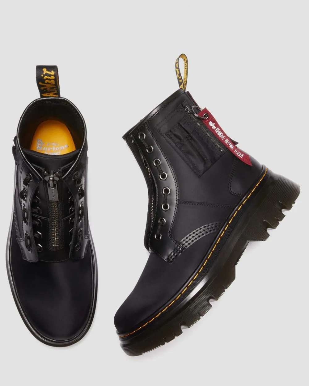 Tarik Alpha Industries Nahka- Ja Nylonmaiharit*Dr. Martens Best
