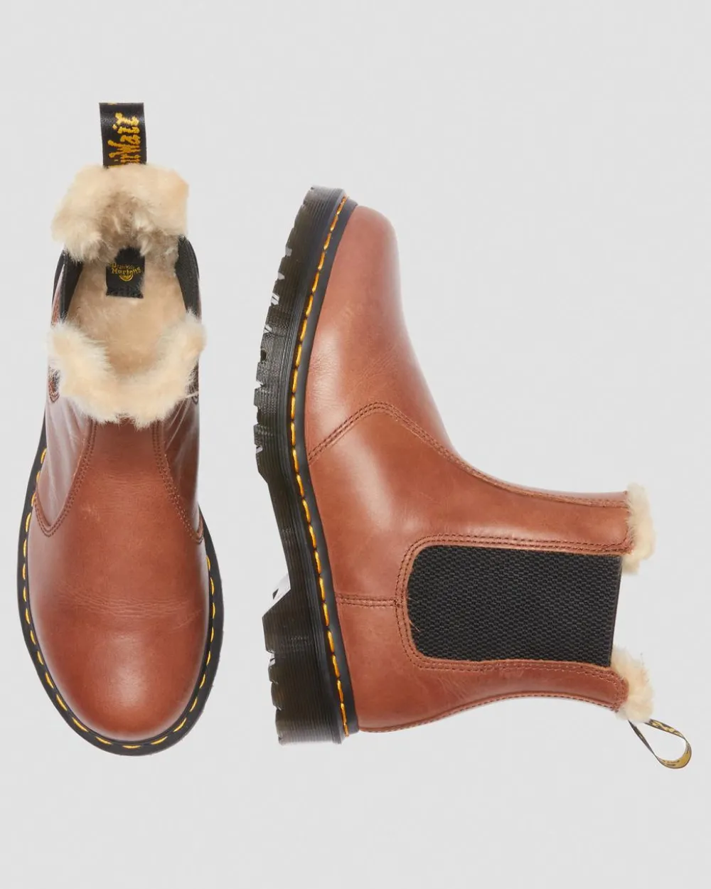 Tekoturkisvuoratut 2976 Leonore Chelsea -Bootsit*Dr. Martens Cheap