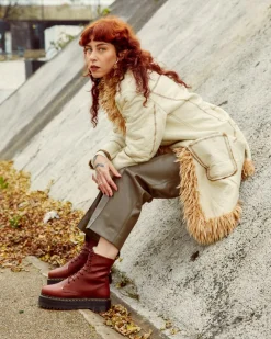 Tekoturkisvuoratut Jadon -Platformit*Dr. Martens Flash Sale