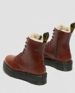 Tekoturkisvuoratut Jadon -Platformit*Dr. Martens Flash Sale