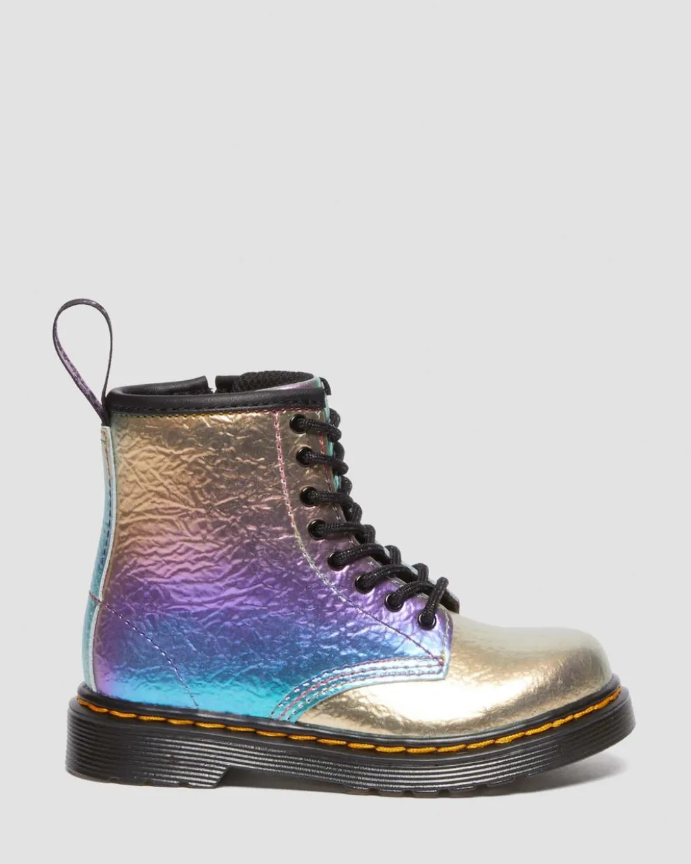 Toddler 1460 Rainbow Crinkle Leather Lace Up -Maiharit*Dr. Martens Hot