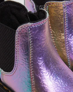 Toddler 2976 Rainbow Crinkle Leather Chelsea -Bootsit*Dr. Martens Outlet