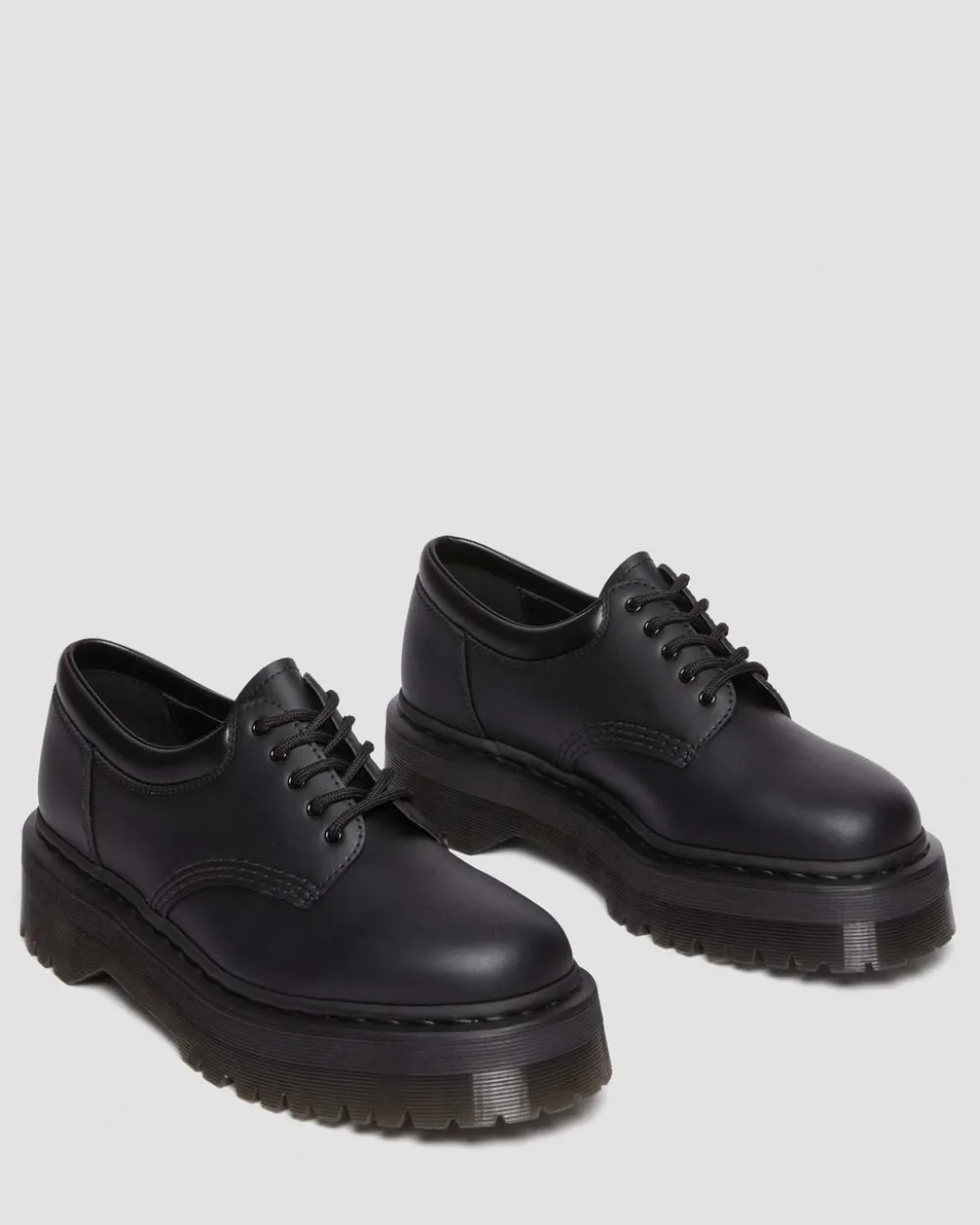 Vegan 8053 Quad Mono Leather -Kengät*Dr. Martens Shop